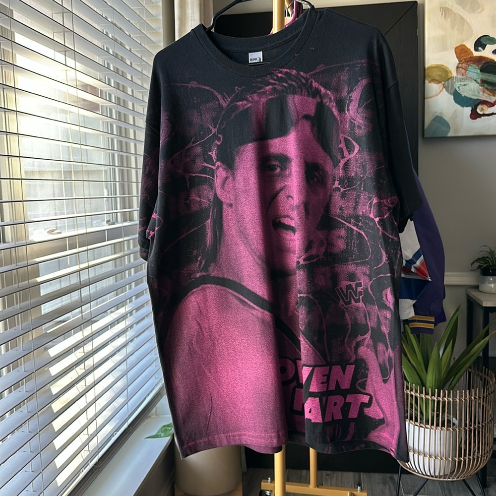WWF Owen Hart wrestling shirt